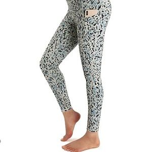 Leopard Yoga Workout Leggings with Pockets